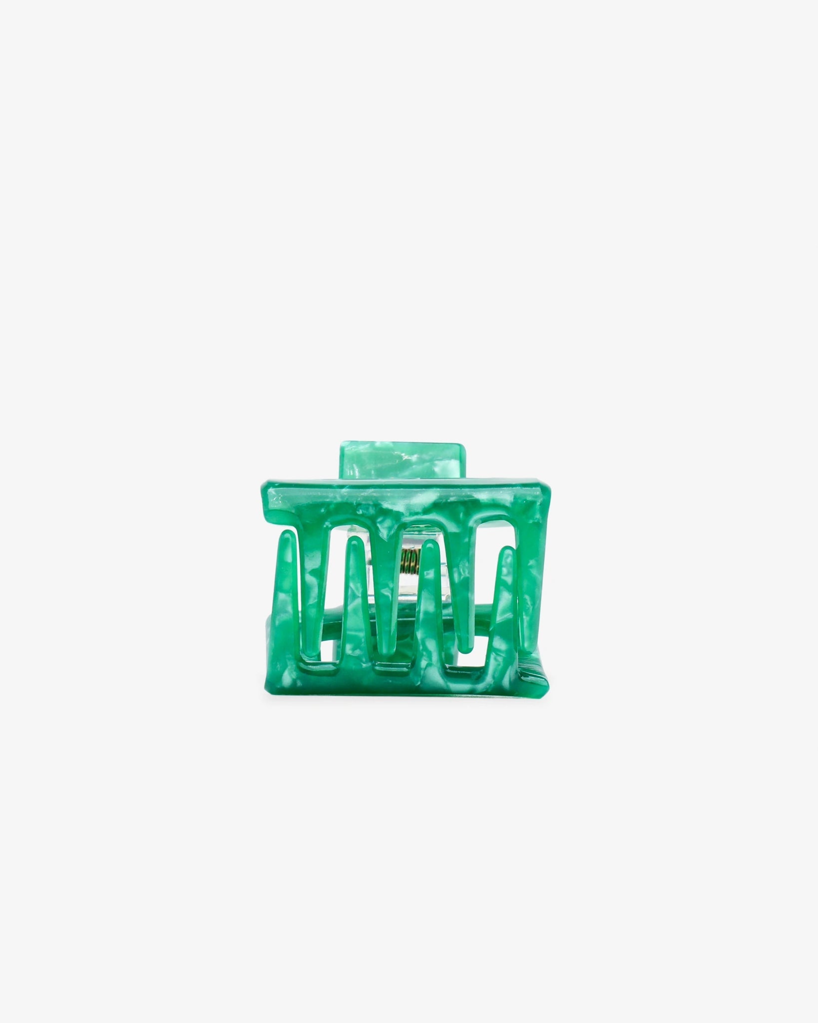 ROSA ECK - SQUARE S Haarklammer (3,5 cm) • Forest - ROSA ECK