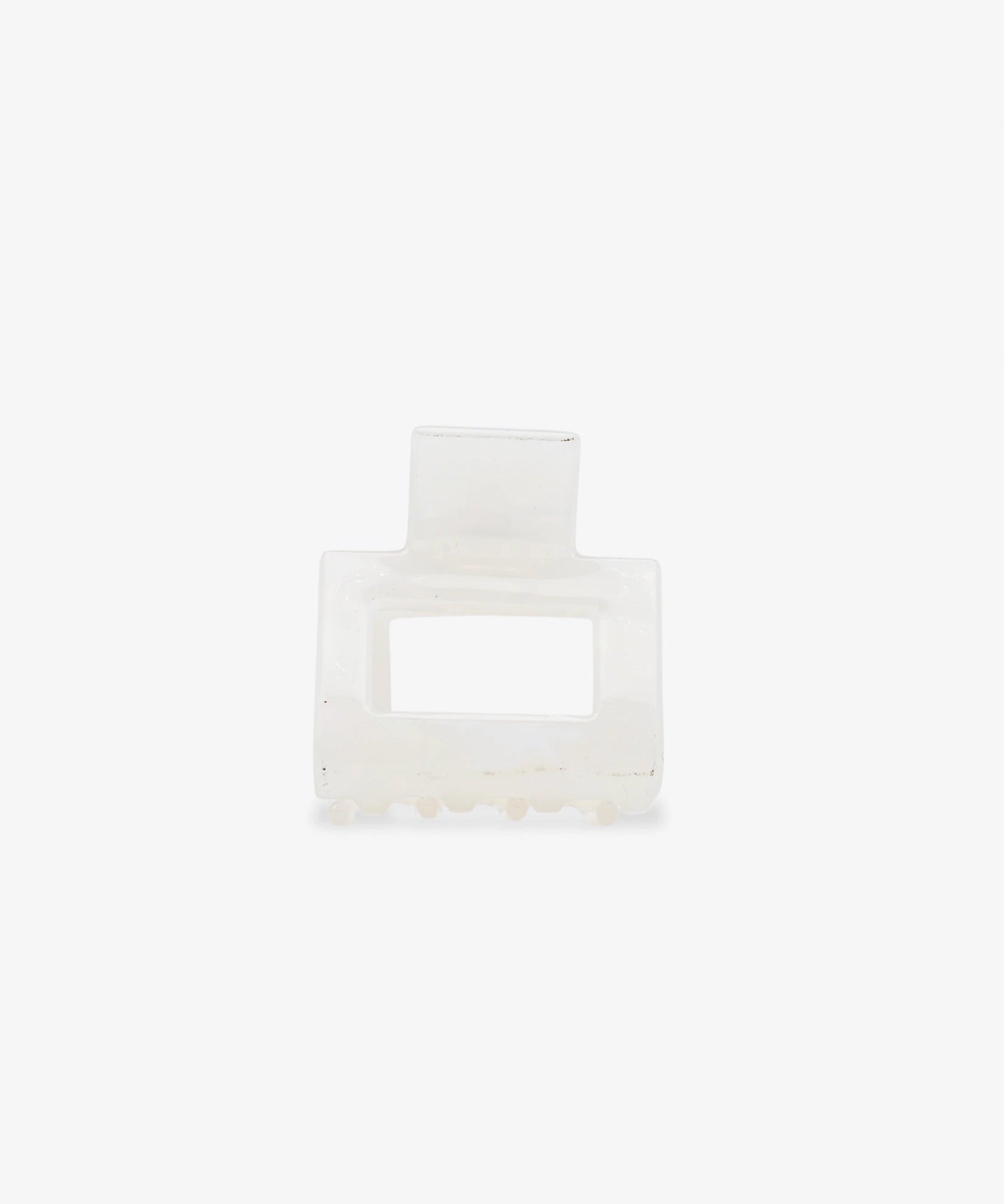 ROSA ECK - SQUARE S Haarklammer (3,5 cm) • Pearl - ROSA ECK