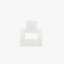 ROSA ECK - SQUARE S Haarklammer (3,5 cm) • Pearl - ROSA ECK