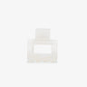 ROSA ECK - SQUARE S Haarklammer (3,5 cm) • Pearl - ROSA ECK