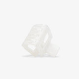 ROSA ECK - SQUARE S Haarklammer (3,5 cm) • Pearl - ROSA ECK