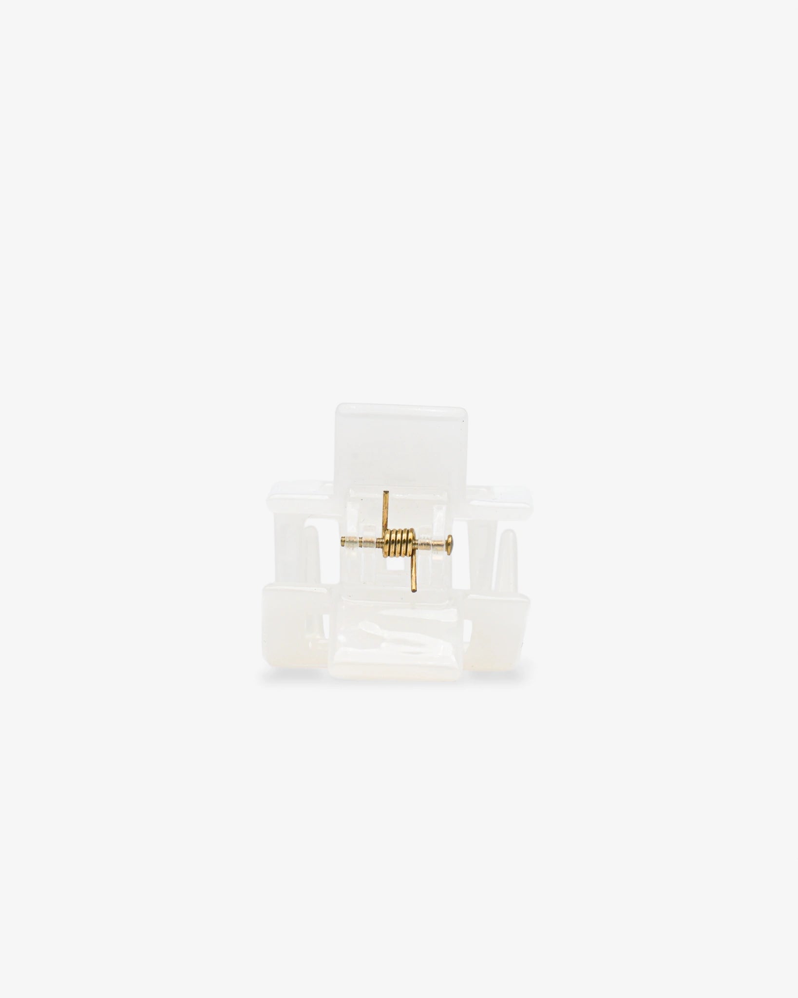 ROSA ECK - SQUARE S Haarklammer (3,5 cm) • Pearl - ROSA ECK