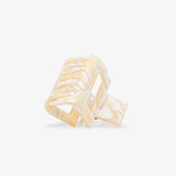 ROSA ECK - SQUARE S Haarklammer (3,5 cm) • Sand - ROSA ECK