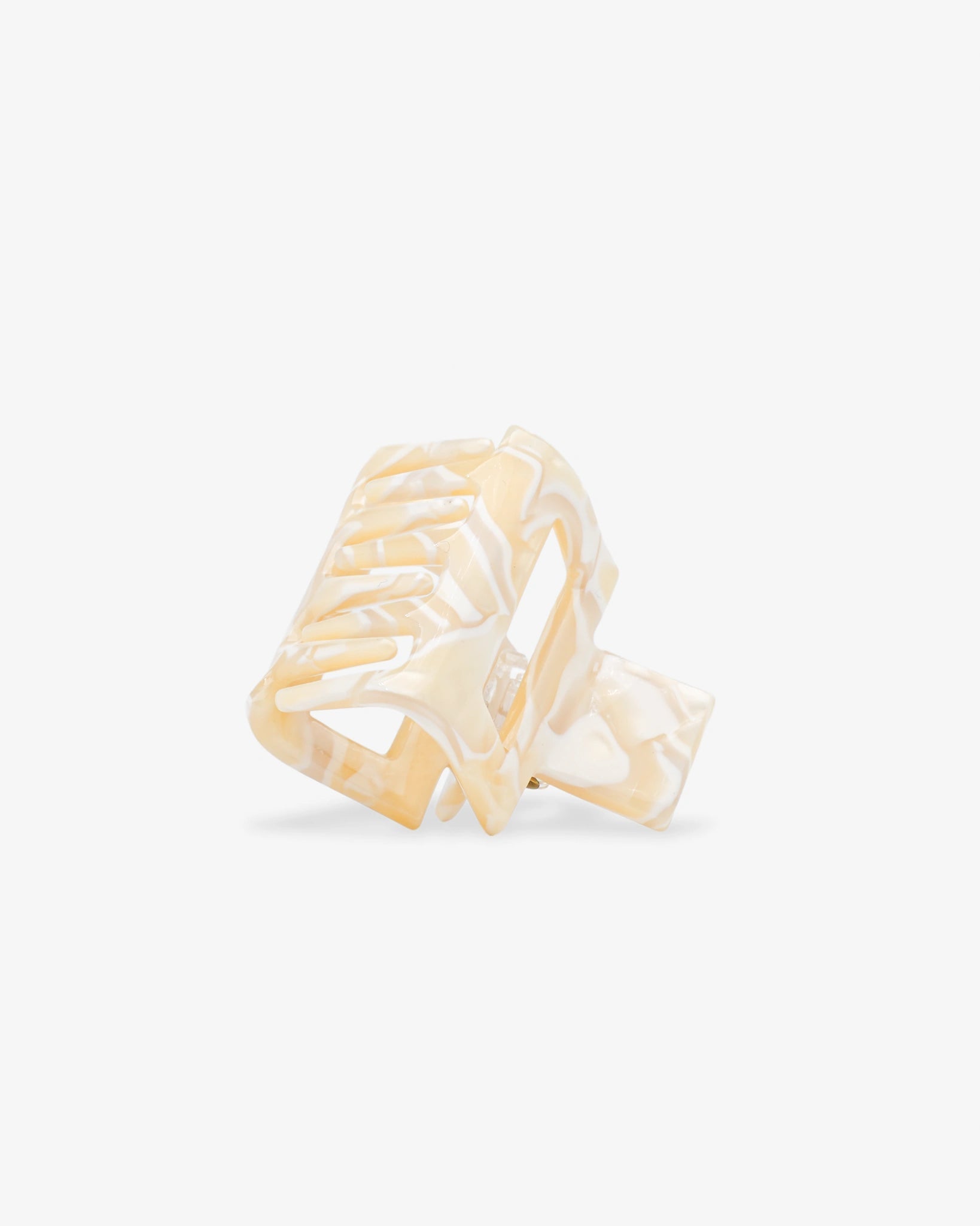 ROSA ECK - SQUARE S Haarklammer (3,5 cm) • Sand - ROSA ECK