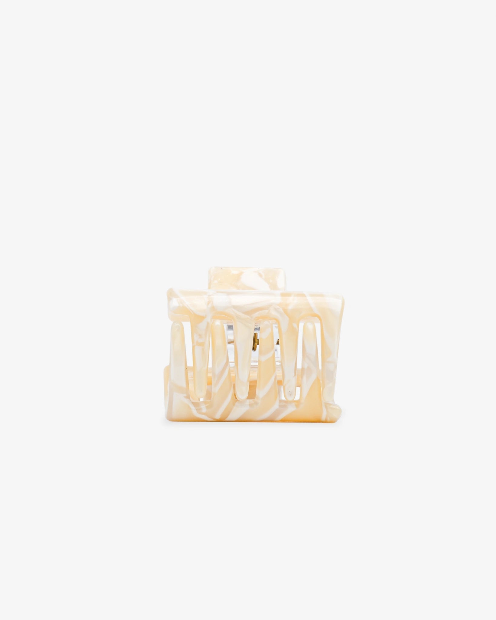 ROSA ECK - SQUARE S Haarklammer (3,5 cm) • Sand - ROSA ECK