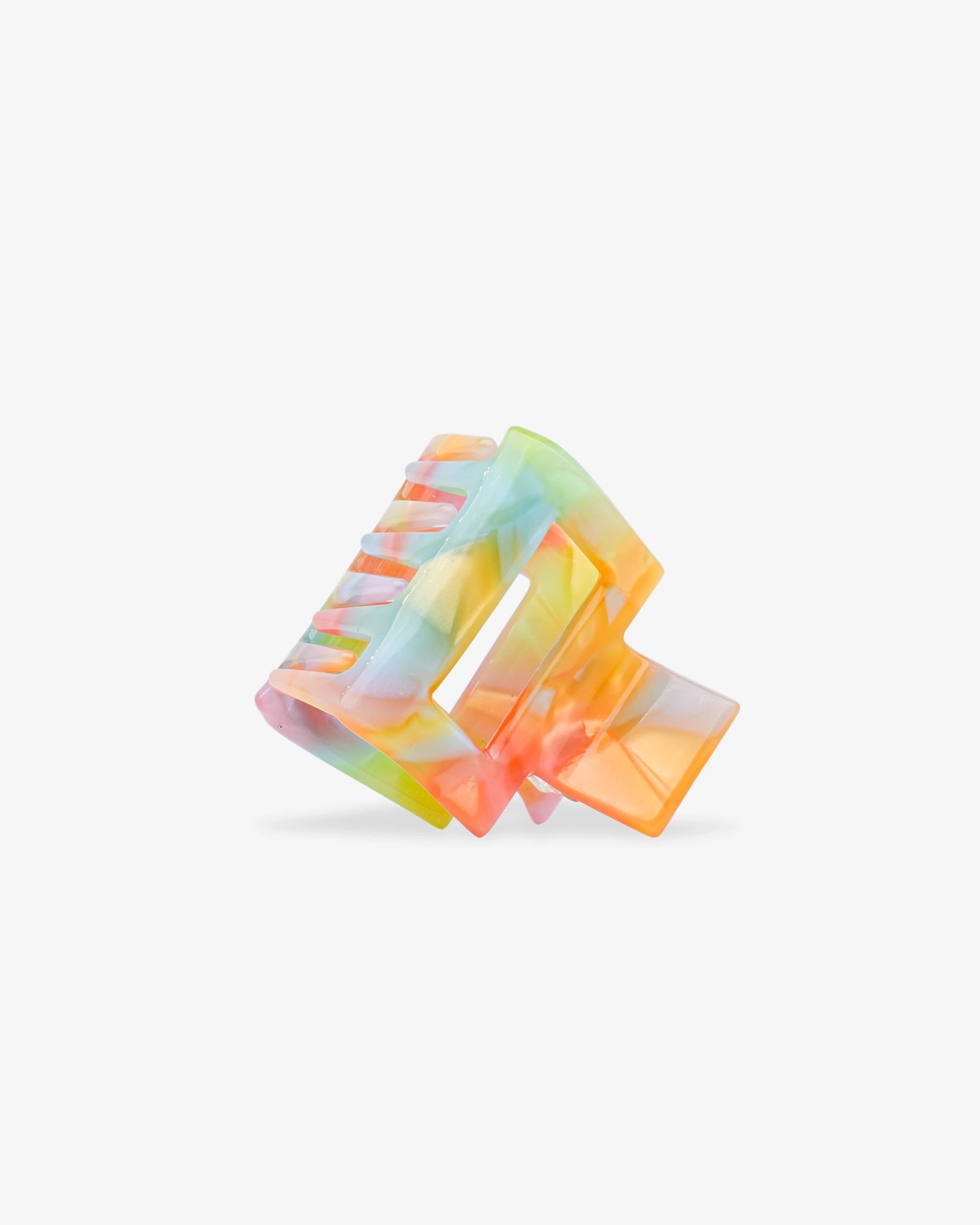 ROSA ECK - SQUARE S Haarklammer (3,5 cm) • Sorbet - ROSA ECK