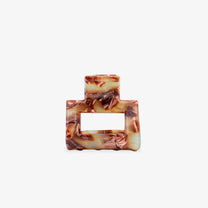 ROSA ECK - SQUARE S Haarklammer (3,5 cm) • Toffee - ROSA ECK