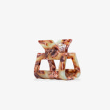 ROSA ECK - SQUARE S Haarklammer (3,5 cm) • Toffee - ROSA ECK