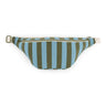 Rose in April - BANANA BAG Bauchtasche • Stripes Olive/Blue - Bauchtasche - ROSA ECK