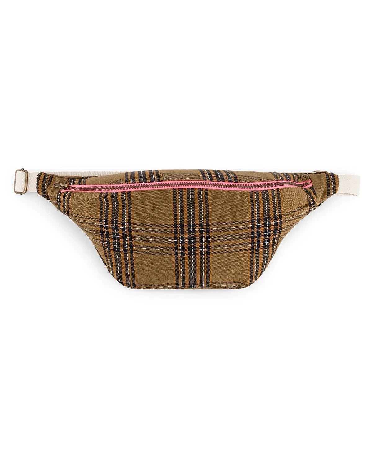Rose in April - BANANA BAG Bauchtasche • Tartan - Bauchtasche - ROSA ECK