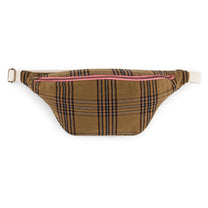 Rose in April - BANANA BAG Bauchtasche • Tartan - Bauchtasche - ROSA ECK
