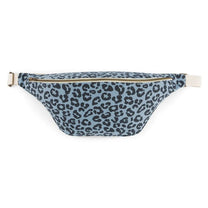 Rose in April - BANANA Bauchtasche • Leopard Blau - ROSA ECK