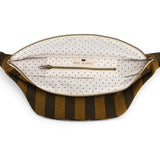 Rose in April - BANANA Bauchtasche • Stripes Cumin/Black - Bauchtasche - ROSA ECK