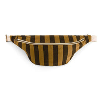 Rose in April - BANANA Bauchtasche • Stripes Cumin/Black - Bauchtasche - ROSA ECK