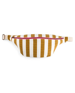 Rose in April - BANANA Bauchtasche • Stripes Ecru/Caramel - Bauchtasche - ROSA ECK Concept Store