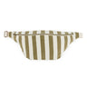 Rose in April - BANANA Bauchtasche • Stripes Olive / Greige - ROSA ECK
