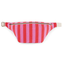 Rose in April - BANANA Bauchtasche • Stripes Orchid/Tomato - Bauchtasche - ROSA ECK Concept Store