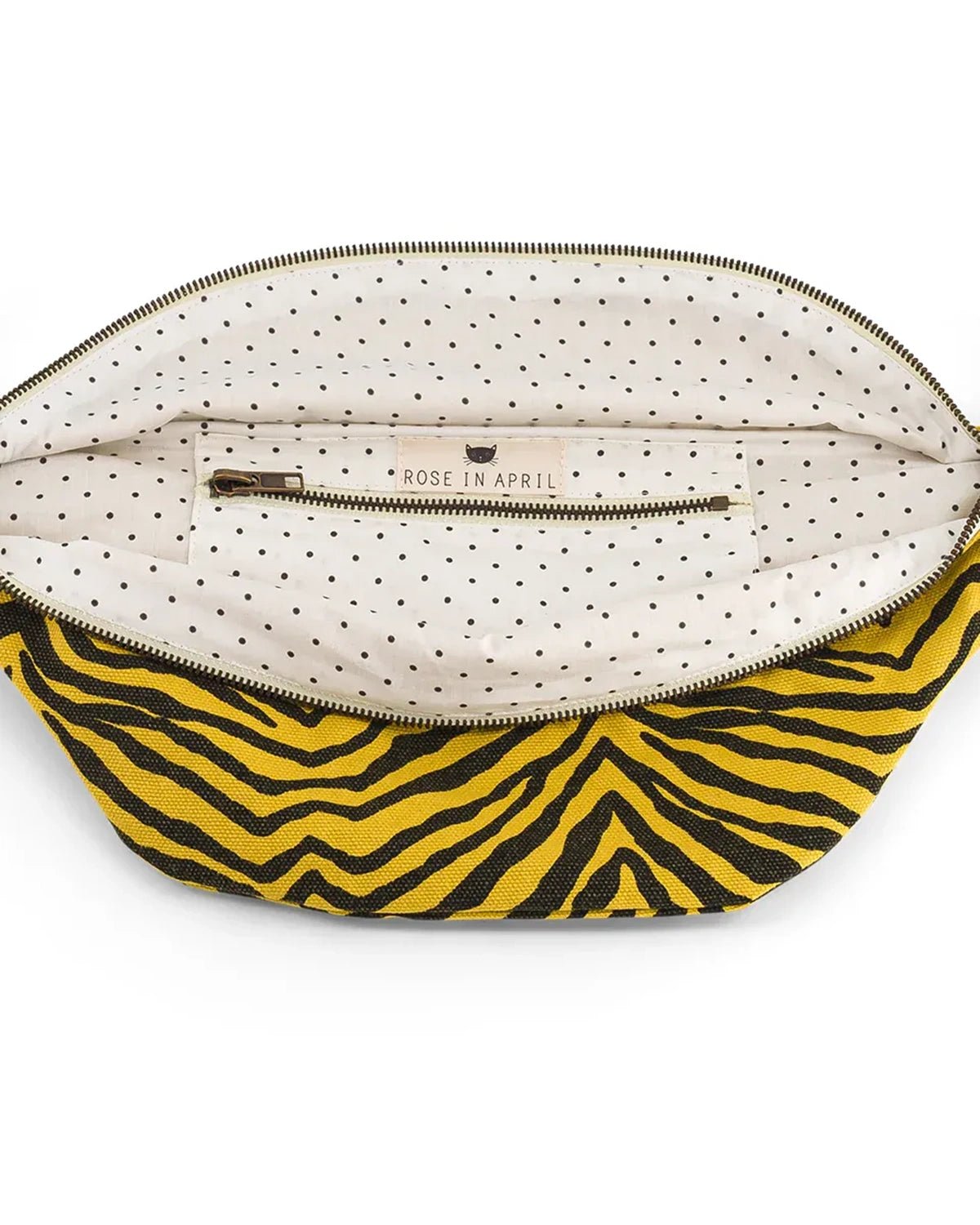 Rose in April - BANANA Bauchtasche • Zebra Bambou/Black - Bauchtasche - ROSA ECK