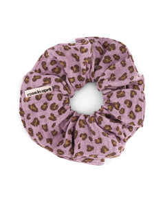Rose in April - CHOUCHOU Haargummi • Mini - Leopard Lila - ROSA ECK Concept Store