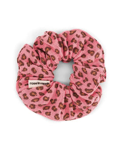 Rose in April - CHOUCHOU Haargummi • Mini - Leopard Pink - ROSA ECK Concept Store