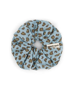 Rose in April - CHOUCHOU Haargummi • Mini Leopard Sky Blue - Haargummi - ROSA ECK