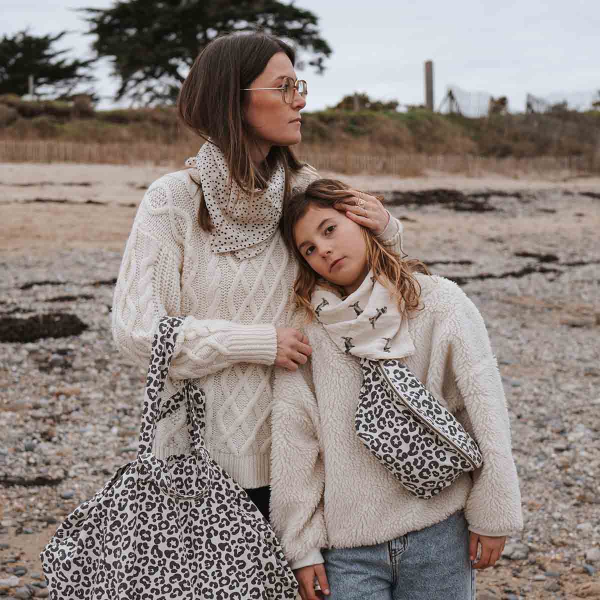 Rose in April - ELISA Einkaufstasche | Leo Weiß - Tasche - ROSA ECK Concept Store