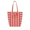 Rose in April - ELISABETH Einkaufstasche • Stripes Brick/Pink - Tasche - ROSA ECK