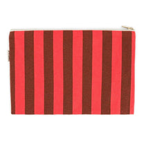 Rose in April - LILI Etui • Stripes Brown/Tomato - ROSA ECK