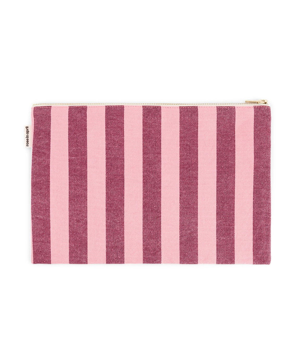 Rose in April - LILI Handtasche | Burgundy / Flamingo - Beutel - ROSA ECK - 