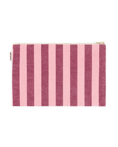 Rose in April - LILI Handtasche | Burgundy / Flamingo - Beutel - ROSA ECK - 