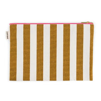 Rose in April - LILI Handtasche | Stripes Ecru/Caramel - ROSA ECK Concept Store