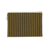 Rose in April - LILI Handtasche • Stripes Tennis Olive - Beutel - ROSA ECK