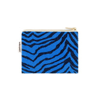 Rose in April - MARIE Geldbeutel • Zebra Greek Blue/Black - Geldbeutel - ROSA ECK Concept Store