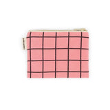 Rose in April - MARIE Mini - Beutel • Funky Pink School Check - Beutel - ROSA ECK