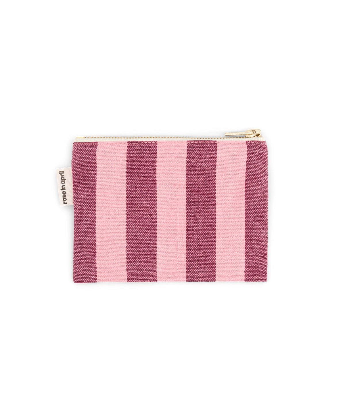 Rose in April - MARIE Mini - Beutel | Stripes  Burgundy / Flamingo - Beutel - ROSA ECK - 