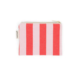 Rose in April - MARIE Mini - Beutel • Stripes Tomato/Candy - Geldbeutel - ROSA ECK Concept Store