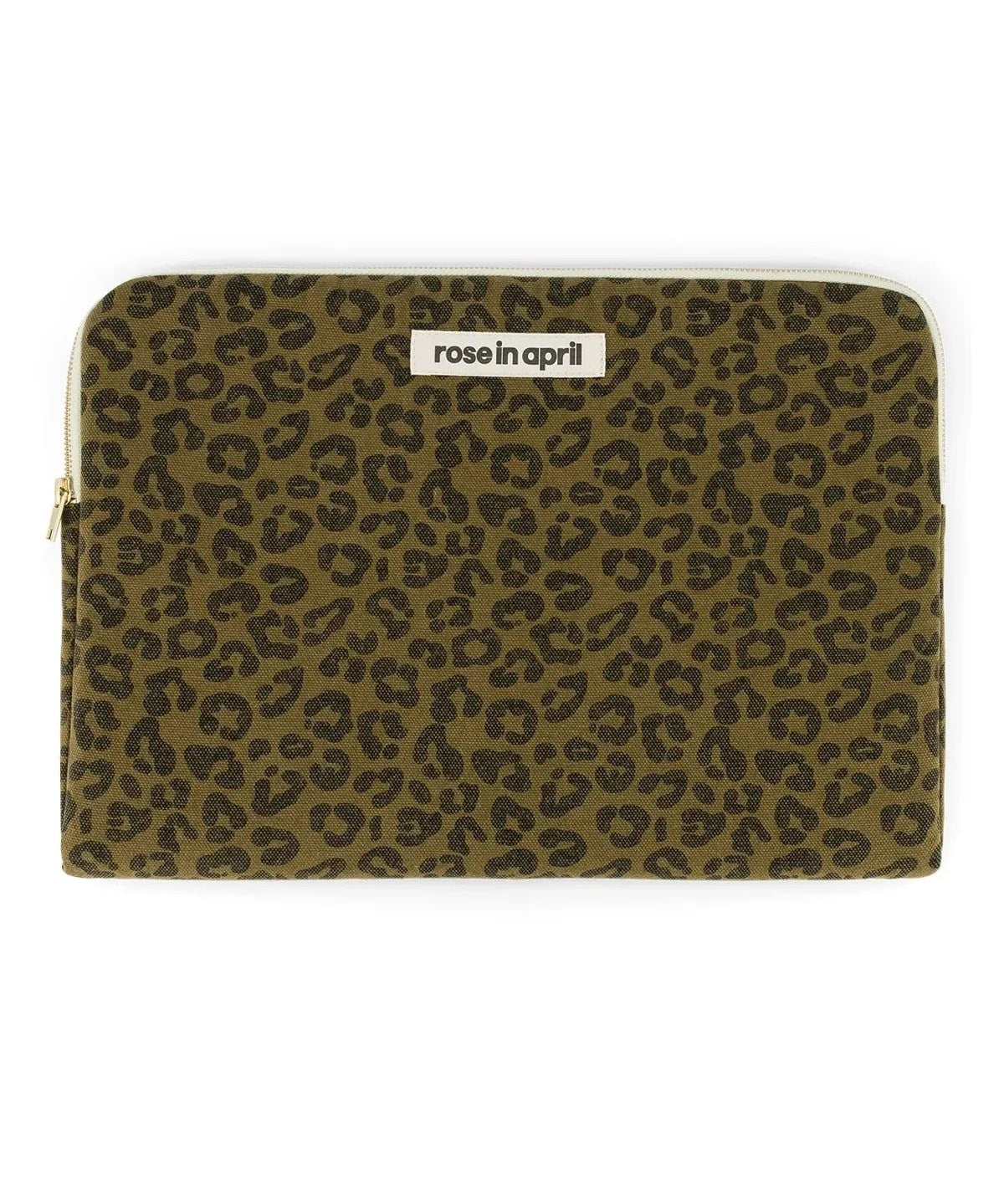 Rose in April - MAYA Laptoptasche (15/16 Zoll) • Graou Olive - ROSA ECK