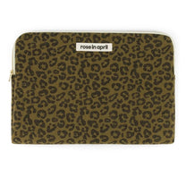 Rose in April - MAYA Laptoptasche (15/16 Zoll) • Graou Olive - ROSA ECK