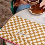 Rose in April - OCTAVE Laptoptasche | Checks Caramel - Laptoptasche - ROSA ECK - 