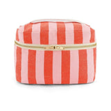 Rose in April - OONA Beautycase • Stripes Tomato/Candy - ROSA ECK