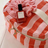 Rose in April - OONA Beautycase • Stripes Tomato/Candy - ROSA ECK