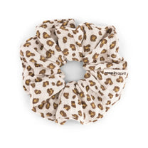 Rose in April - SCRUNCHIE Haargummi • Mini Leopard Greige - Haargummi - ROSA ECK Concept Store