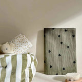 Rose in April - VIC Kulturbeutel • Stripes Kaki Terry - Beutel - ROSA ECK Concept Store