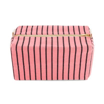 Rose in April - VIC Kulturbeutel • Stripes Tennis Funky Pink - ROSA ECK