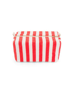 Rose in April - VIC Kulturbeutel • Stripes Tomato Terry - Beutel - ROSA ECK Concept Store