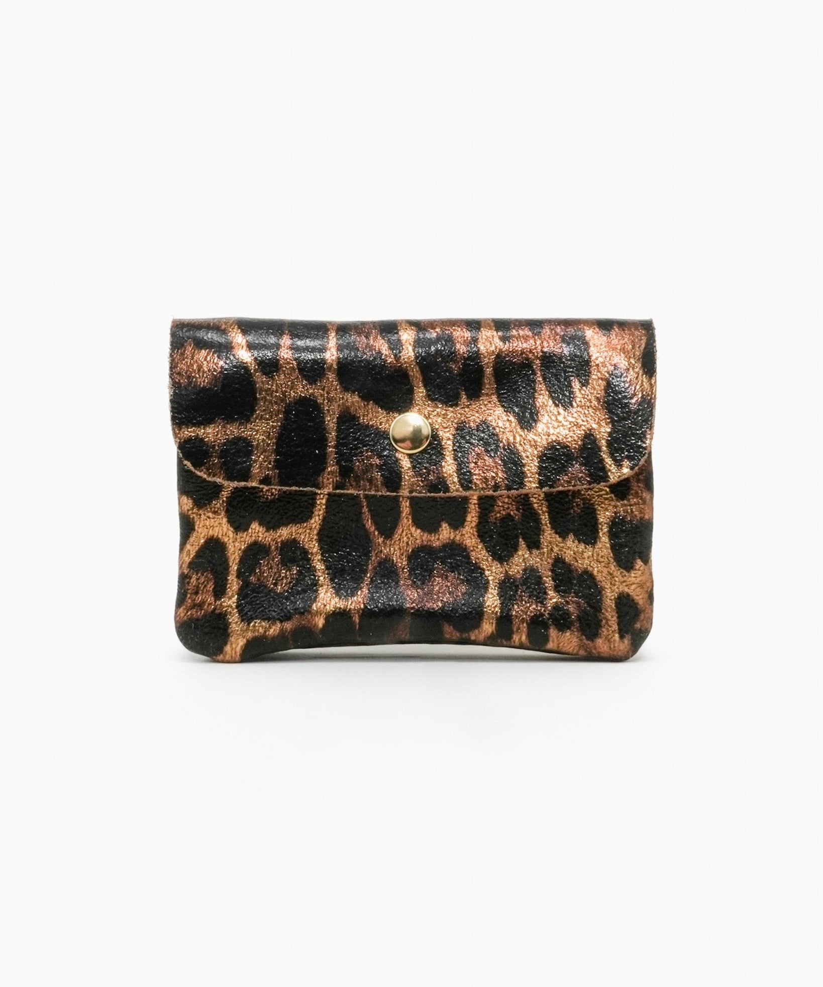 Royal Marais - Geldbeutel aus metallischem Leder | Dark Leo - ROSA ECK - Geldbörse, ,