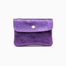 Royal Marais - Geldbeutel aus metallischem Leder | Violett - ROSA ECK - Geldbörse, Lila,