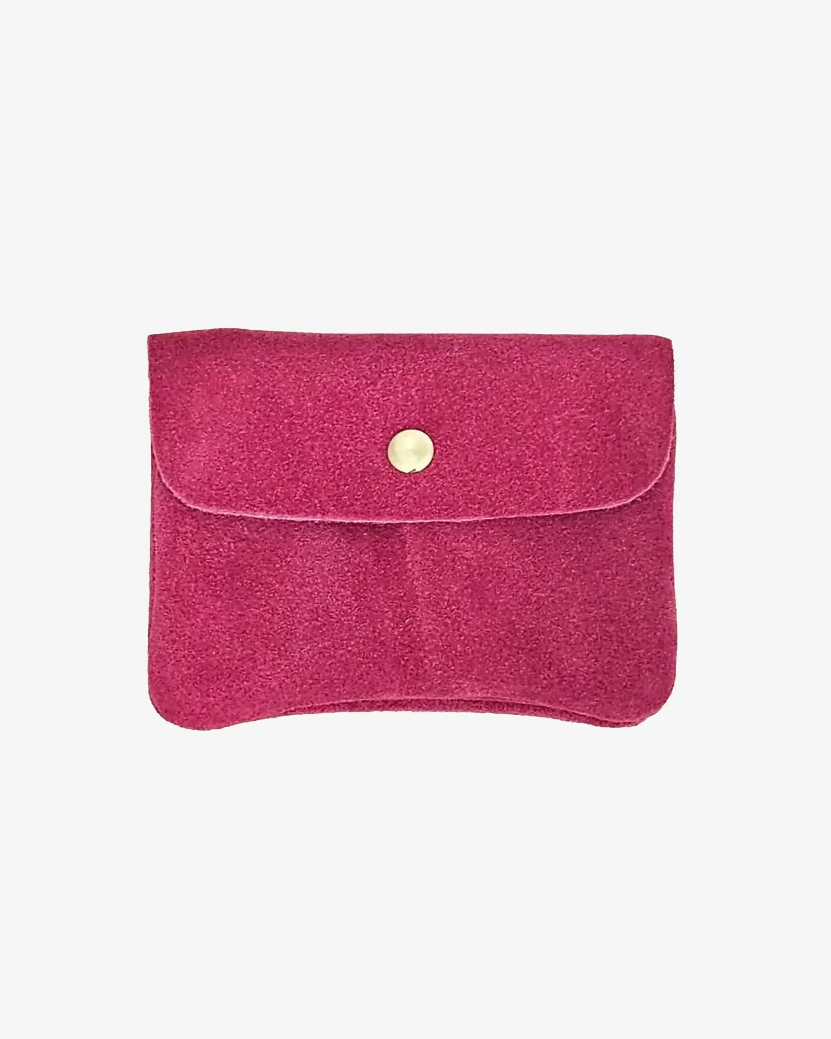 Royal Marais - Geldbeutel in Wildleder-Optik • Fuchsia - ROSA ECK