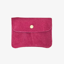 Royal Marais - Geldbeutel in Wildleder-Optik • Fuchsia - ROSA ECK