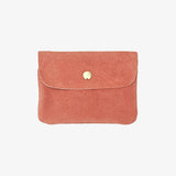 Royal Marais - Geldbeutel in Wildleder-Optik • Koralle - ROSA ECK